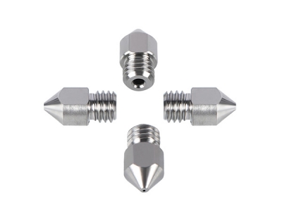 MK8 Nozzle TC4 Titanium Alloy Nozzle Extruder M6 Thread 0.2mm 0.3mm 0.4mm 0.5mm for 3D Printer 1.75mm Filament