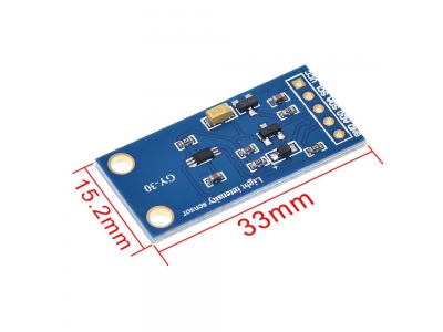 BH1750FVI Digital Light Intensity Sensor Module 3V 5V Power Board  Module 16 Bit AD Converter IIC Interface