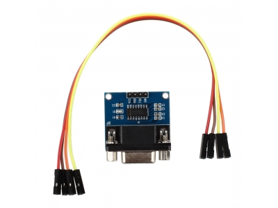 MAX3232 RS232 Serial Port to TTL Converter Module Male DB9 Connector COM Contor MAX232