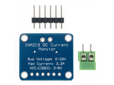 INA219 Bi-directional DC Current Power Supply Sensor SOT23 Breakout Module DIY 3V-5V IIC I2C Power Monitoring Sensor Module
