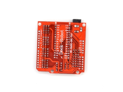 Multi-Function Funduino Nano Shield Expansion Board for Electric DIY SCM - Orange + Black (NANO SHIELD) For nano 3.0