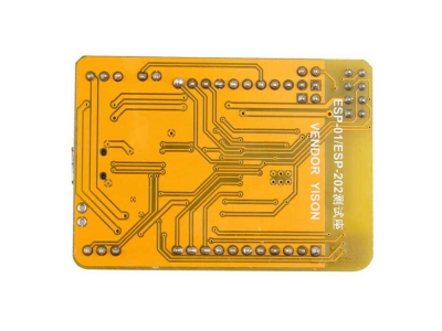 Esp8266 Esp-202 Serial Wifi Industrial Stable Version A Full Test Board Yellow